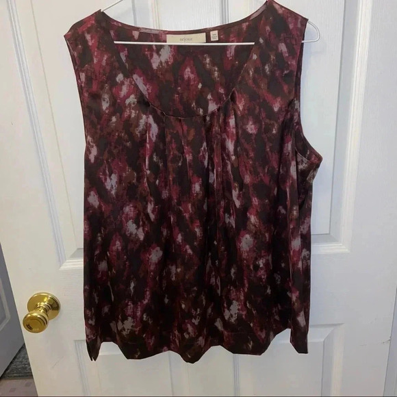 Sejour tank top multicolored sz 14w - Picture 1 of 3